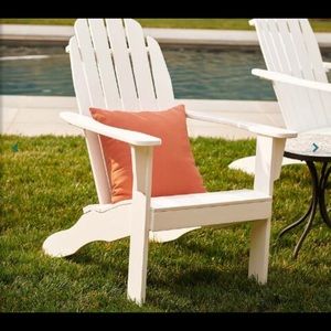 World Market Orange Outdoor Throw Pillow